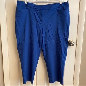 Lane Bryant Pants - 2/$15 or 3/$20- Lane Bryant blue capris Lane Bryant Pants - 2/$15 or 3/$20- Lane Bryant blue capris